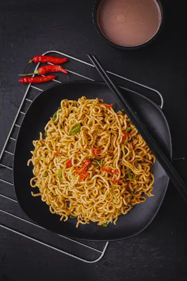 Spicy Mongolian Noodles Menu Item